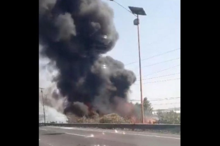 Se reporta incendio cerca de la clínica 76 en Ecatepec en el EDOMEX