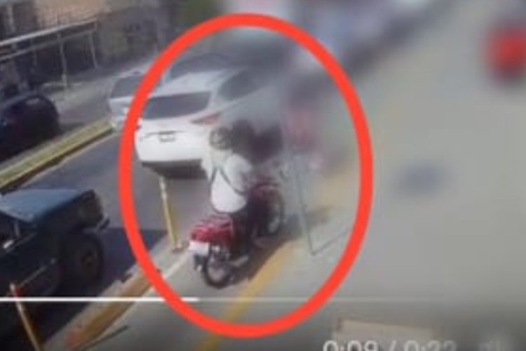 Motociclista atropella a niña y escapa del lugar en León, Guanajuato