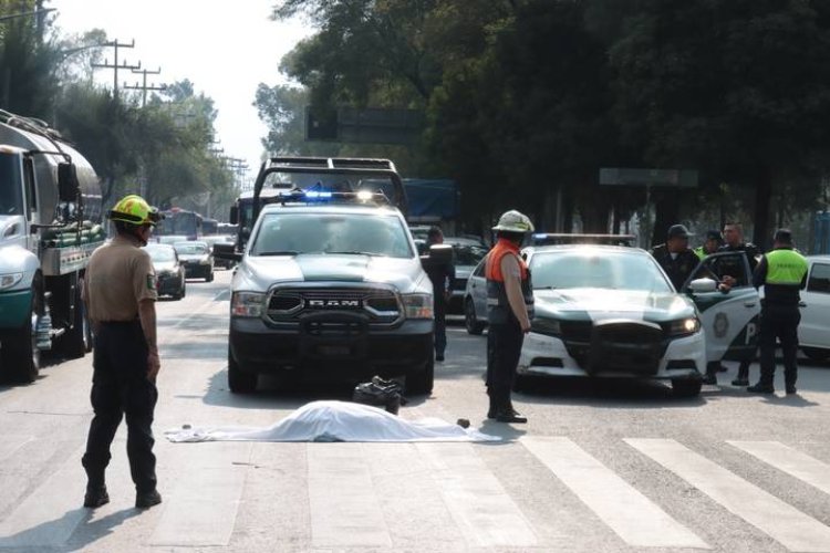 Mujer de la tercera edad muere tras ser atropellada en Coyoacán, CDMX