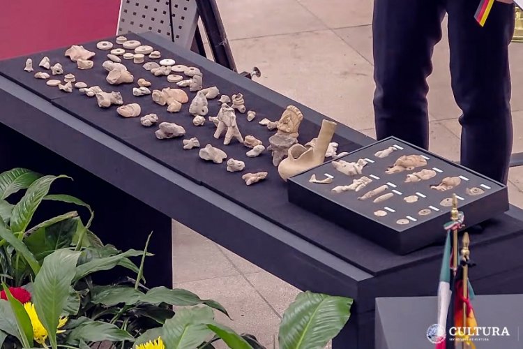 Alemania devuelve 75 piezas arqueológicas a México