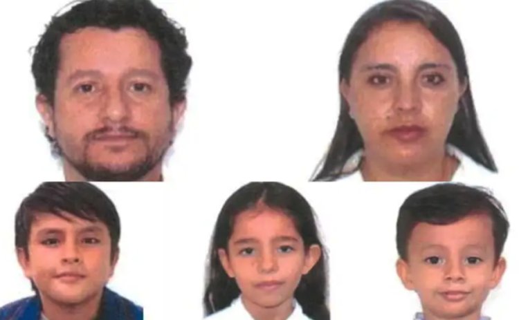 Reportan desaparición de familia colombiana en Zacatecas