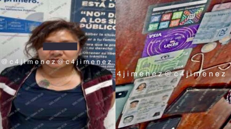 Detienen a mujer que robó varios celulares durante desfile del Día de Muertos en la CDMX