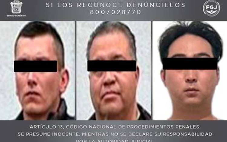 Fueron detenidos tres sujetos acusados de intentar matar a dos coreanos en el EDOMEX