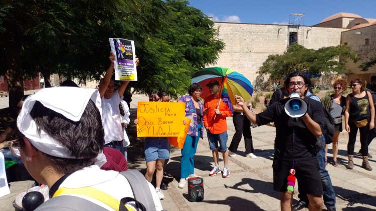 Con marcha en Oaxaca exigieron justicia para el magistrade