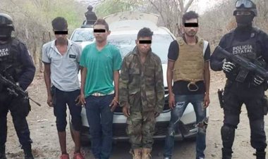 Detienen a seis hombres por posesión de sustancias ilegales en Michoacán