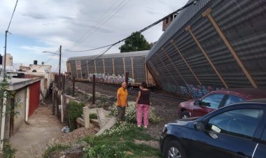 Por peligrosas, buscan sacar las vías del tren Zacatecas