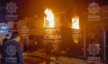 Mujer y sus dos hijos mueren en incendio mientras dormían en Irapuato, Gto