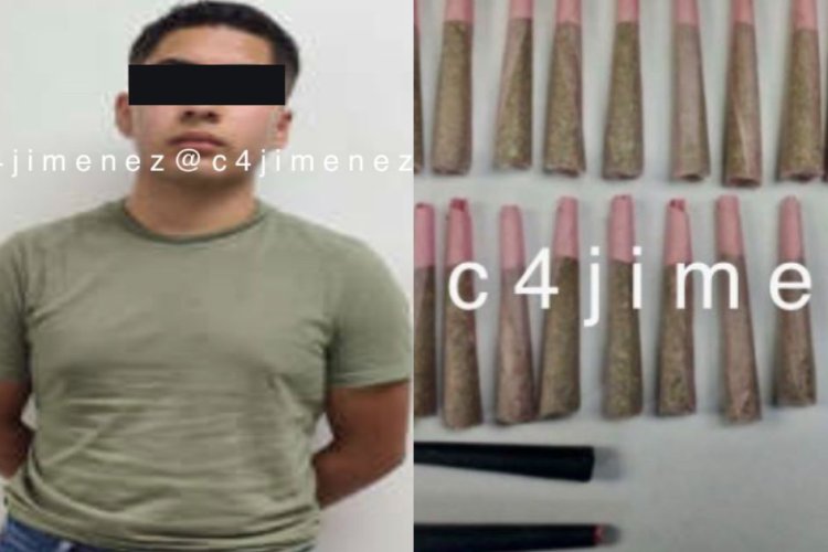 Alumno del CCH Oriente es detenido por vender droga