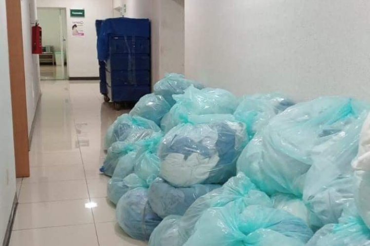 Denuncia malas condiciones de higiene en el Hospital Materno Infantil en Villa de Álvarez, Colima