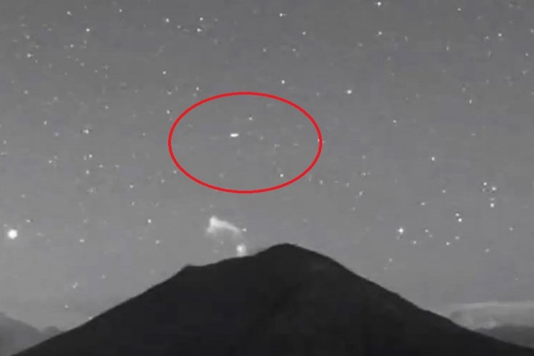 Avistaron presuntos ovnis en el Popocatépetl el pasado fin de semana