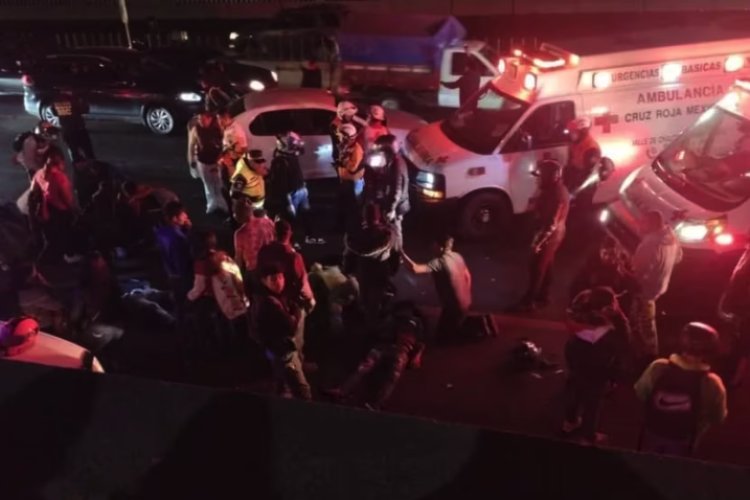 Borracho arrolla peregrinación en la México-Puebla; hay tres fallecidos y 12 lesionados