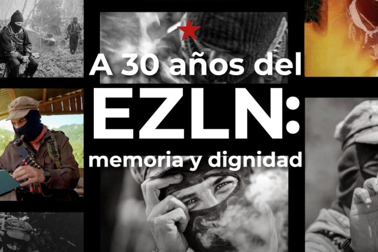 Presentarán exposición fotográfica alusiva a los 30 años del EZLN en la CDMX