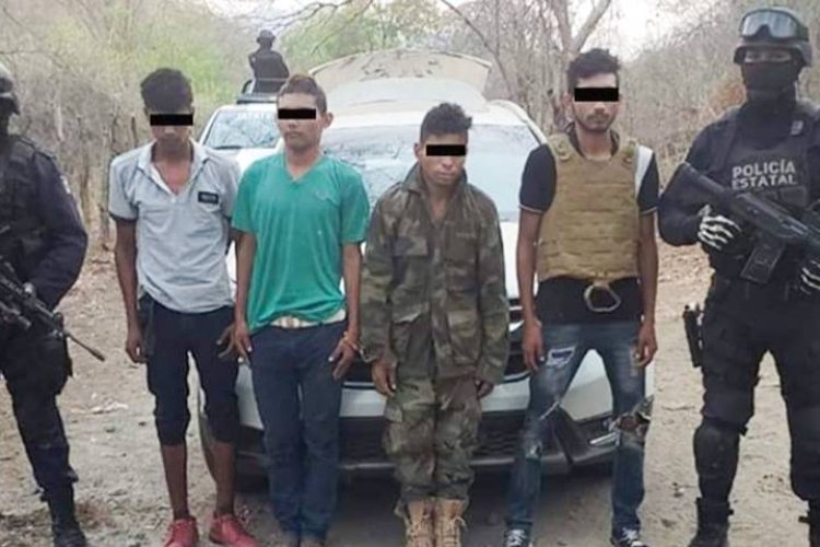 Detienen a seis hombres por posesión de sustancias ilegales en Michoacán