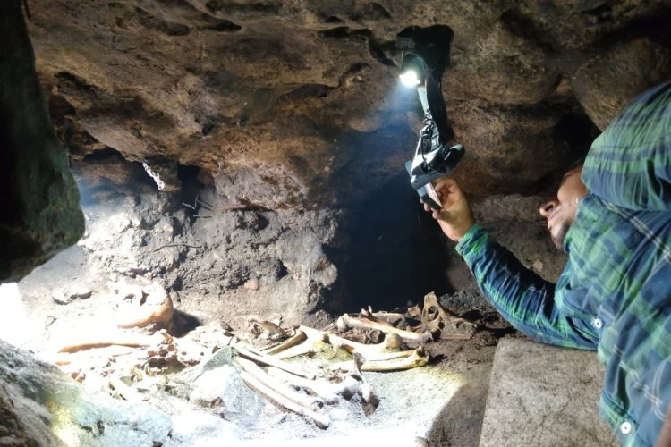 Encuentran cueva con restos humanos en Tulum, Quintana Roo