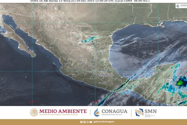 Prevén lluvias puntuales intensas en 4 estados del país