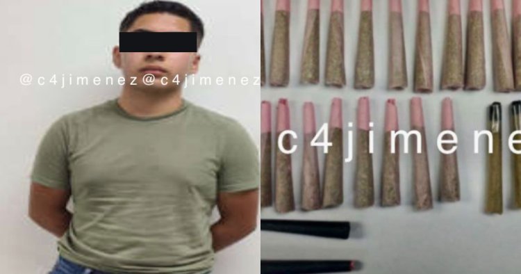 Alumno del CCH Oriente es detenido por vender droga