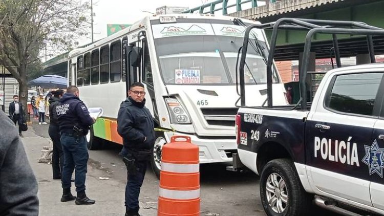 Asesinan a hombre durante asalto en camión de pasajeros en Ixtapaluca, Edomex