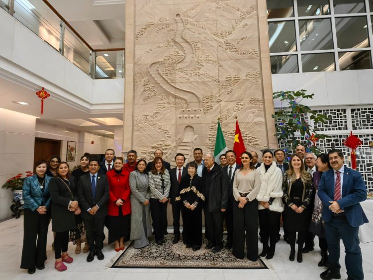 La Embajada de China en México y el Grupo de Amistad de San Lázaro afianzan lazos de cooperación