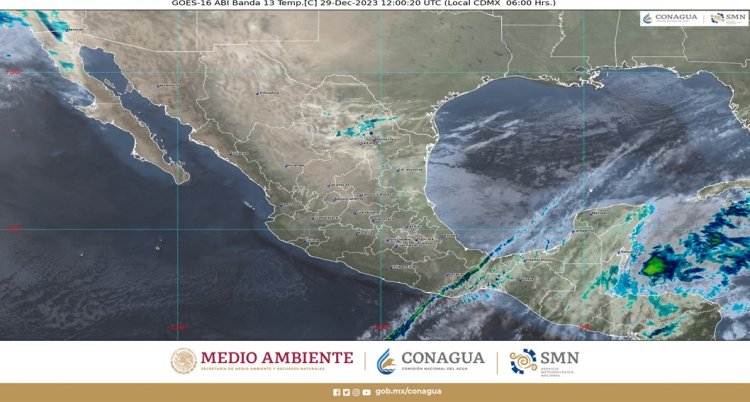 Prevén lluvias puntuales intensas en 4 estados del país