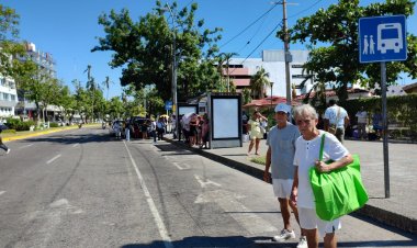 Crimen organizado paraliza transporte público en Acapulco