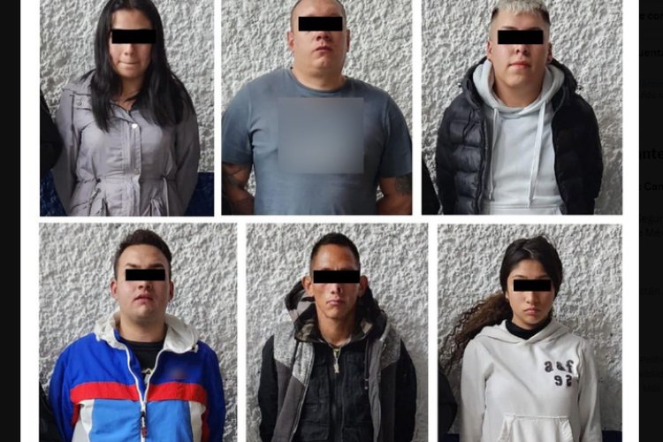 Detienen a presuntos miembros de una banda dedicada al narcomenudeo en la CDMX