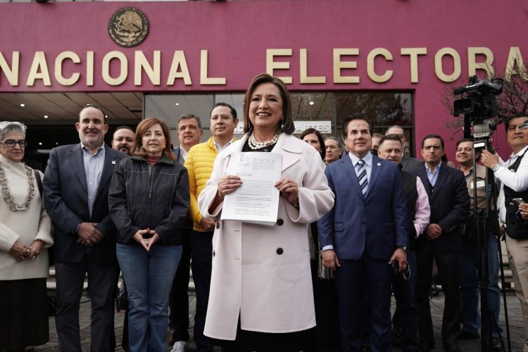 Va oposición ante INE por denuncia de Sanjuana Martínez contra Sheinbaum