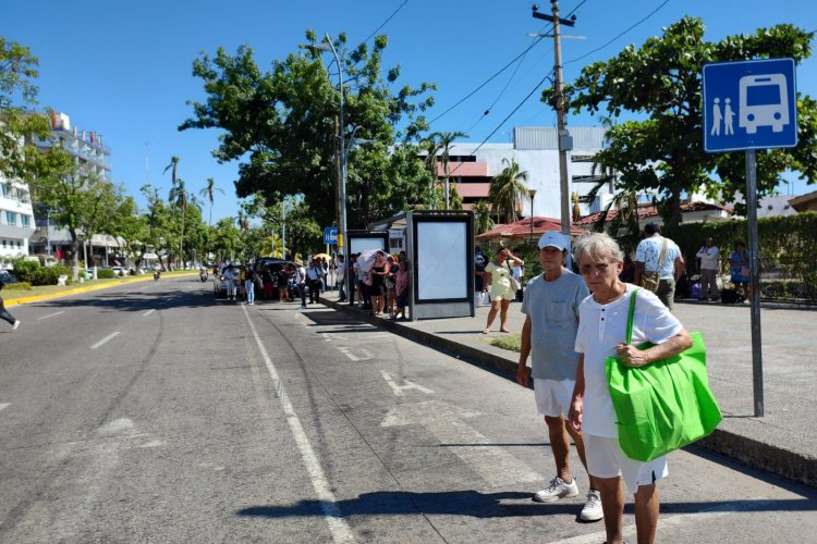 Crimen organizado paraliza transporte público en Acapulco