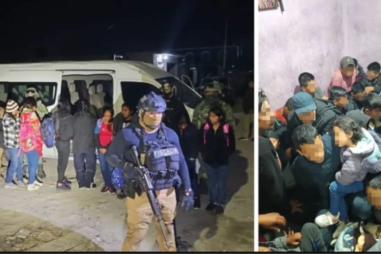 Encuentran a 61 migrantes en una casa de seguridad en Reynosa, Tamaulipas