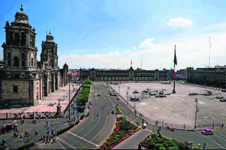 Vuelven peatonales alrededores del Zócalo capitalino de la CDMX