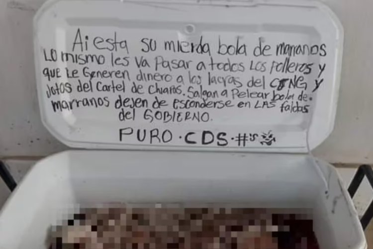 Abandonan cabezas en una hielera en La Concordia, Chiapas