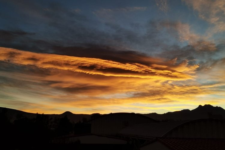 Atardeceres rojizos en la Ciudad de México