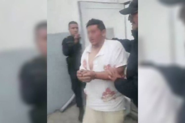 Detienen a jefe de banda que extorsionaba a comerciantes y taxistas en el EDOMEX