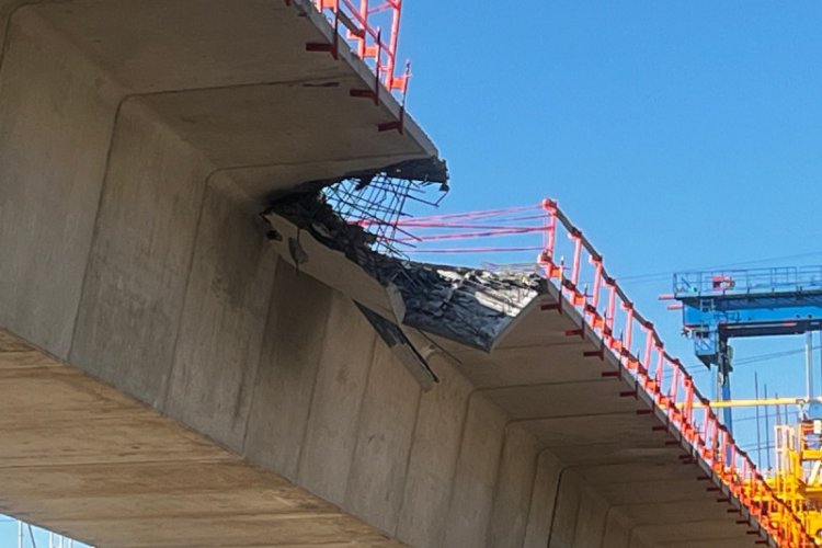 Rindió declaraciones el dueño de camioneta aplastada en obra de Tren Interurbano