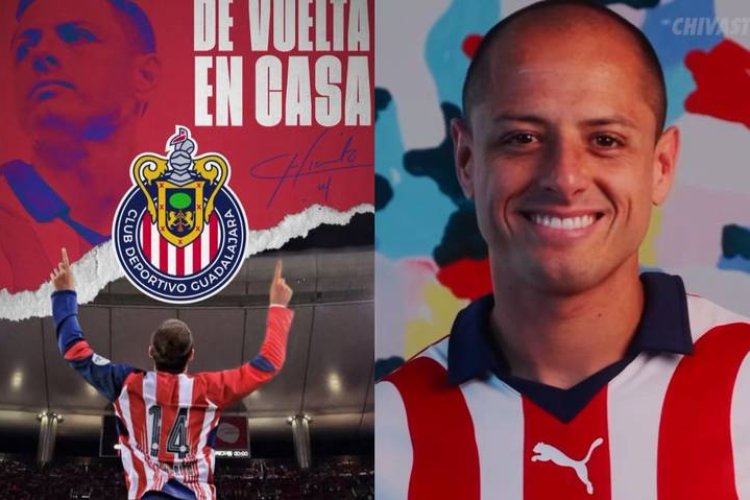 Javier “Chicharito” Hernández vuelve a las Chivas después de 14 años