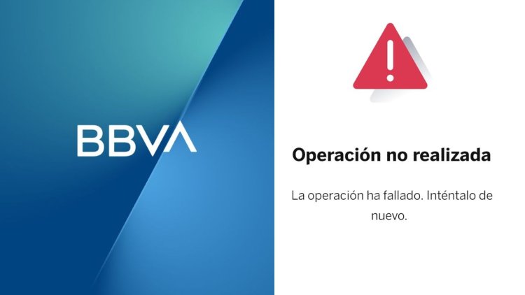 BBVA reportó fallas en su aplicación móvil