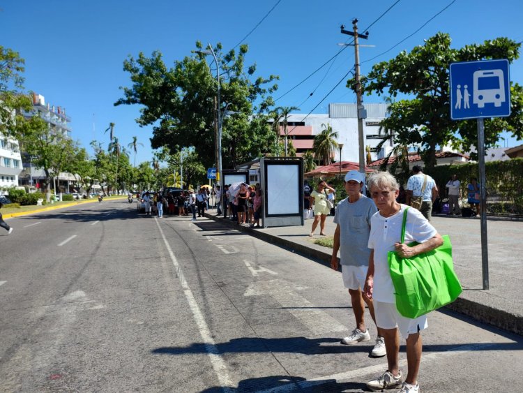 Crimen organizado paraliza transporte público en Acapulco