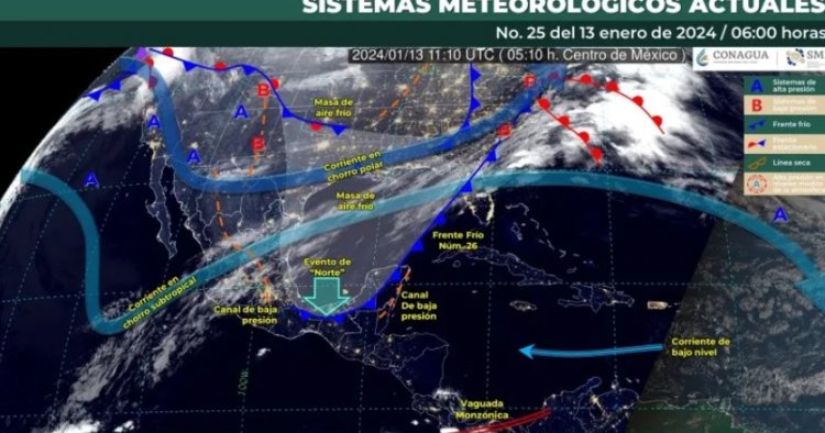 Se espera que la temperatura bajé de los -5 grados en varios estados