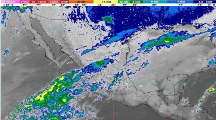 Se esperan lluvias intensas en varias partes del país