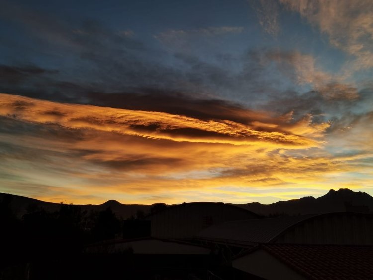 Atardeceres rojizos en la Ciudad de México