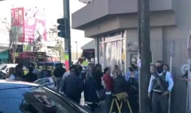 Reportan balacera en centro de Monterrey