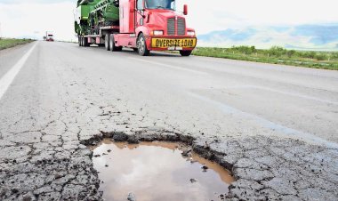 Mil 500 los kilómetros dañados en la red federal de carreteras en Chihuahua