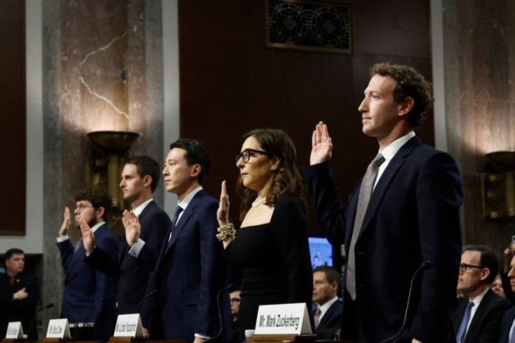 CEOs de importantes redes sociales comparecieron ante Congreso de EEUU