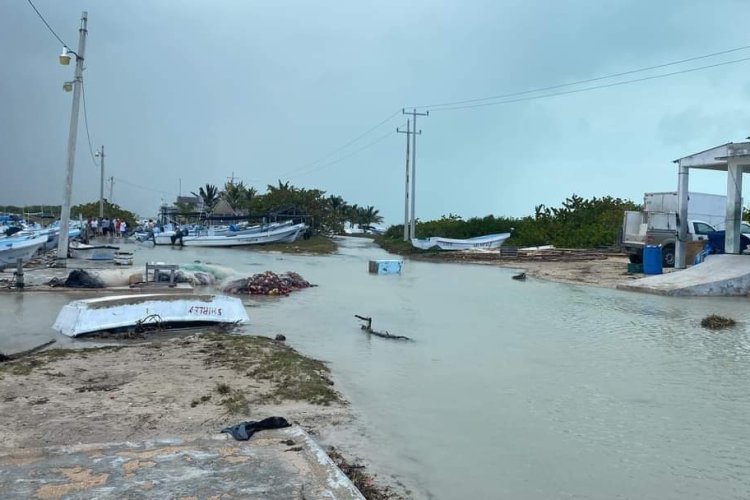 Frente Frío 32 trajo afectaciones a Yucatán