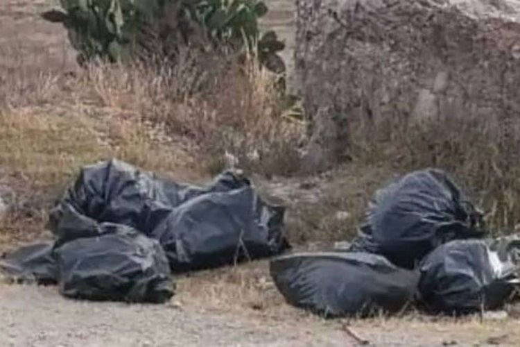 Encuentran bolsas con restos humanos en Tehuacán, Puebla