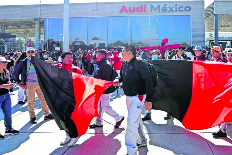 Trabajadores de Audi aceptaron acuerdo salarial y terminaron la huelga