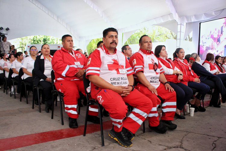 Inició Colecta Nacional 2024 de la Cruz Roja Mexicana