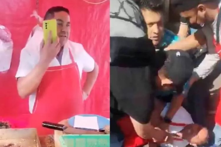 Detienen a taquero que amenazó a clientes en CDMX