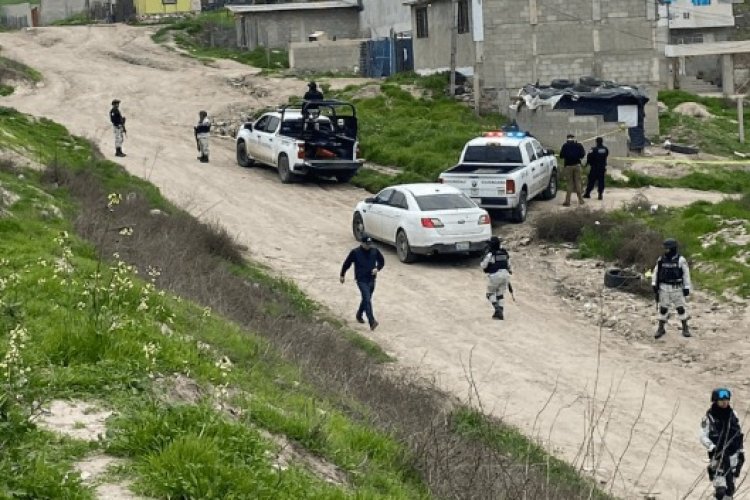 Macabro hallazgo se registró en un predio de Terrazas del Valle en Tijuana