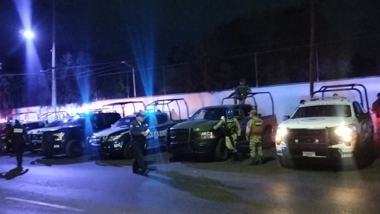 Refuerzan estrategia de seguridad en Valle de Chalco con fuerzas estatales y federales