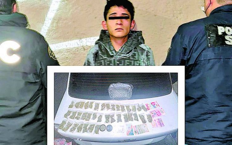 Detienen a alumno que presuntamente vendía droga al interior de un Cetis en la CDMX